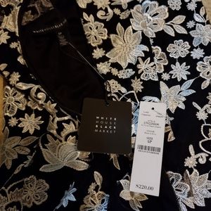 WHBM SL Floral Mesh Sheath 4P